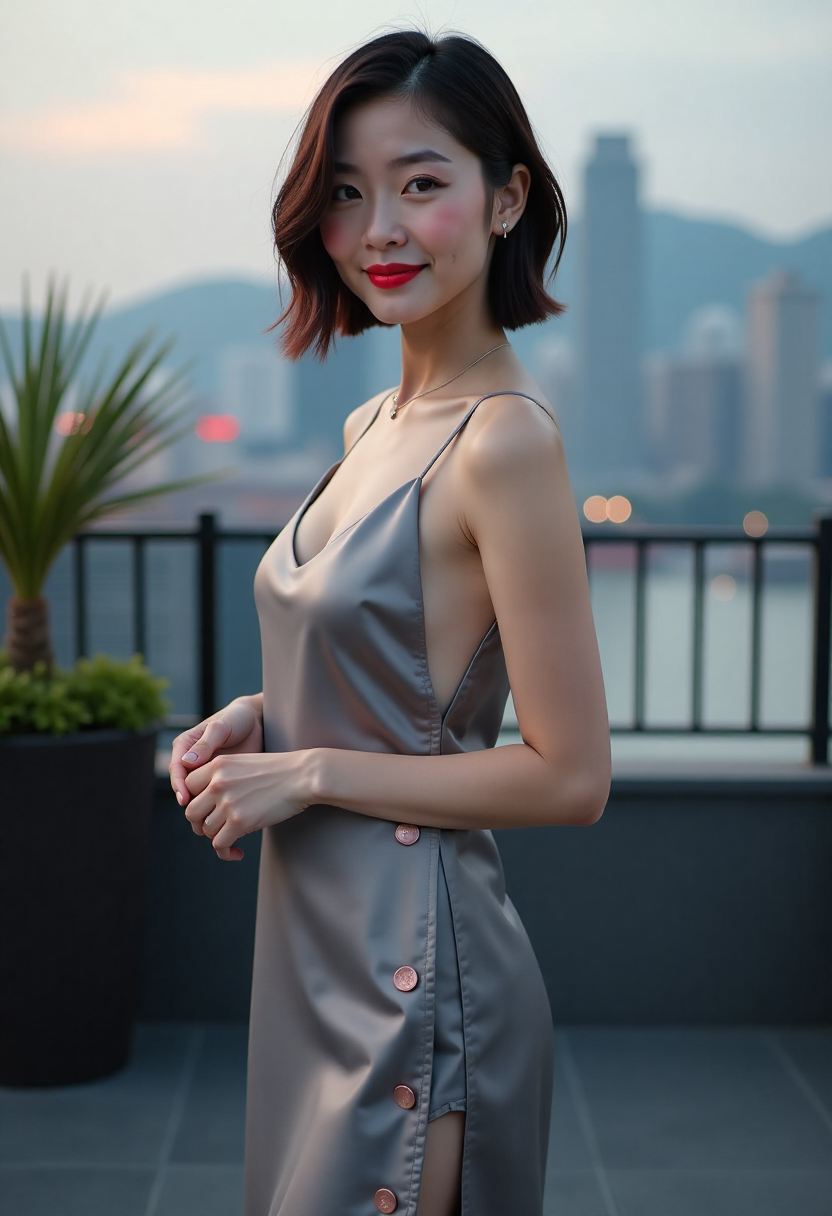 夜里的会客沙发